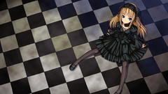 Blondes dress blue eyes