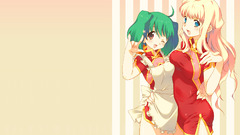 Blondes dress long hair