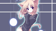 Blondes dress nekomimi animal