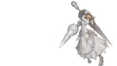 Blondes dress white weapons