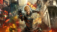 Blondes fire weapons armor