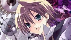 Blondes Flowers butterfly clocks