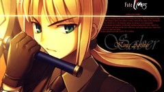 Blondes gloves suit saber