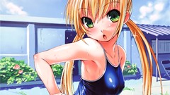 Blondes green eyes askray