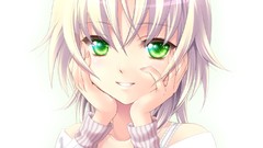 Blondes green eyes memories off Kagamigawa Noelle