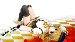 Blondes Guns Flowers mahou