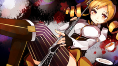 Blondes Guns weapons tights