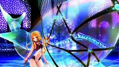 Blondes Guns weapons yellow