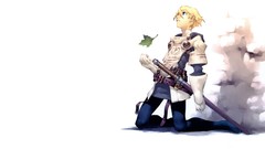 Blondes leaves short hair