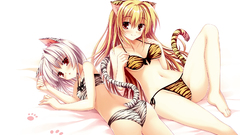 Blondes legs ass nekomimi