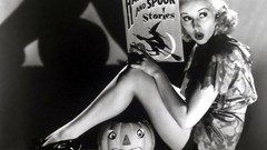 Blondes legs woman vintage