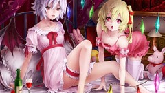 Blondes lolitas touhou wings