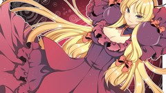 Blondes long hair anime girls touhou yakumo yukari video games