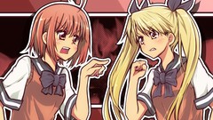 Blondes long hair brown eyes short hair yellow eyes seifuku 