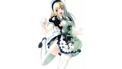 Blondes long hair maidens