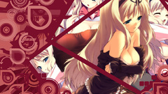 Blondes long hair to