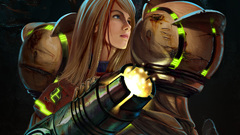 Blondes metroid blue eyes