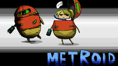 Blondes metroid Chibi Anime