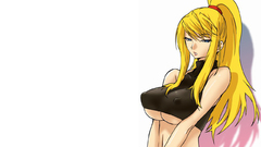 Blondes metroid ecchi blue