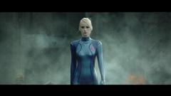 Blondes metroid woman cosplay