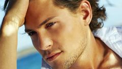 Blondes models Men faces