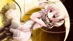 Blondes moon skirts tights