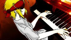 Blondes Music piano angel