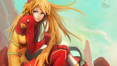 Blondes neon genesis evangelion