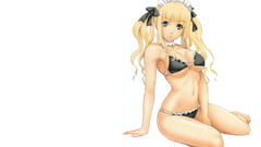 Blondes panties ecchi maids