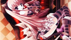 Blondes panties ecchi skirts