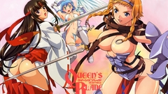 Blondes panties Queens blade