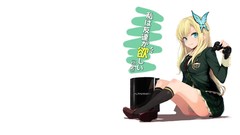 Blondes playstation 3 anime girls blue eyes school uniforms 