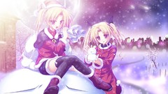 Blondes red eyes magus