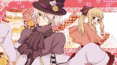 Blondes red eyes pandora