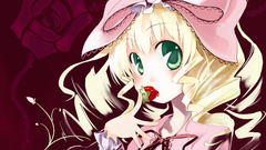 Blondes rozen maiden bows