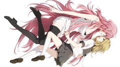 Blondes schoolgirls pixiv pink