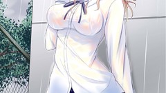 Blondes skirts blush blue eyes panties hair ornaments upskirt 