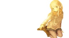 Blondes skirts scarfs anime girls fullmetal alchemist rockbell 