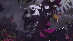 Blondes skulls touhou wings