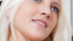 Blondes smiling blue eyes Alysha A