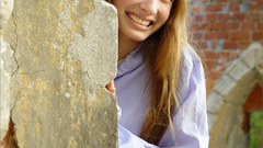 Blondes smiling masha