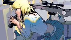 Blondes snipers weapons