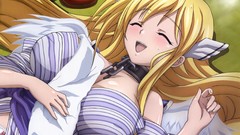 Blondes sora no otoshimono huge boobs