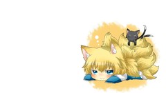 Blondes tails touhou blue