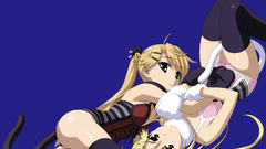 Blondes tails vectors long