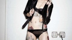 Blondes tattoos Inked Magazine Patton-SuicideGirls