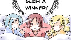 Blondes text redheads blue