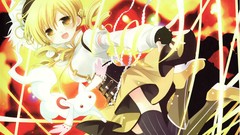 Blondes tights mahou shoujo