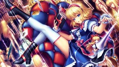 Blondes touhou blue eyes