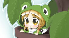 Blondes touhou Chibi Frogs